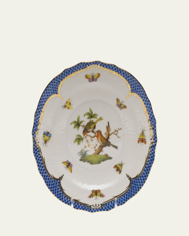 Rothschild Blue Motif 10 Salad Plate